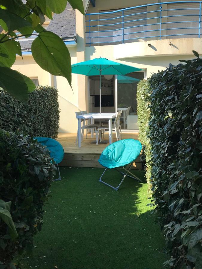 Studio Les Pétrels avec terrasse et jardinet à 2 pas de la plage Pornichet Exterior foto